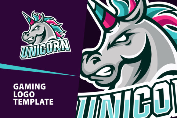 Crafting Your Brand with a Unicorn Mascot Gaming Logo