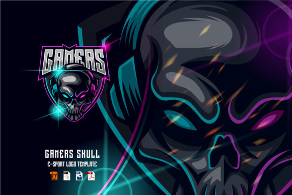 Crafting Your Identity: The Power of a Skull Headset Gaming E-sport Logo Design