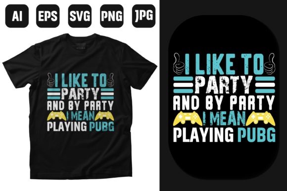 Level Up Your Style with PUBG Gaming Lover T Shirt Design
