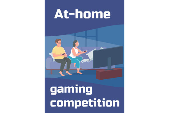 The At Home Gaming Competition Poster: A Design for Connection