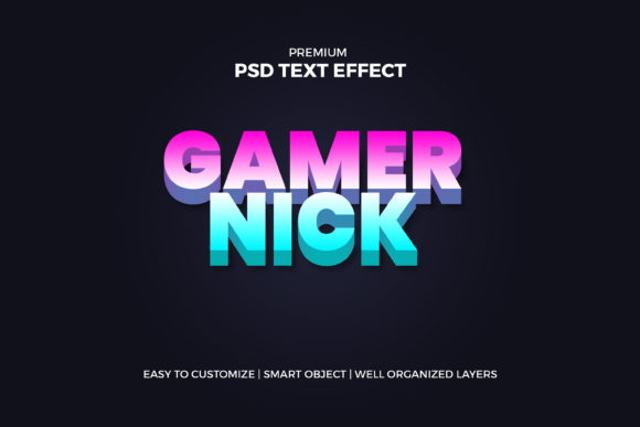 The Gaming Nick Text Effect: Your Gateway to Professional Graphics