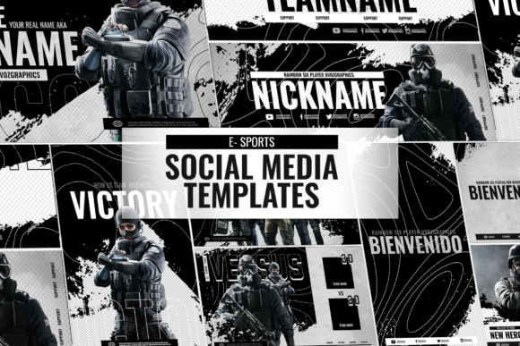 The Gaming Social Media Template: Your Blueprint for a Professional E-Sports Presence