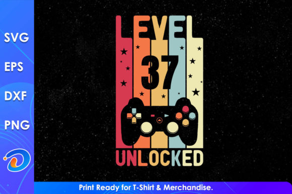 The Level 37 Unlocked Digital File: More Than Just a Gaming SVG