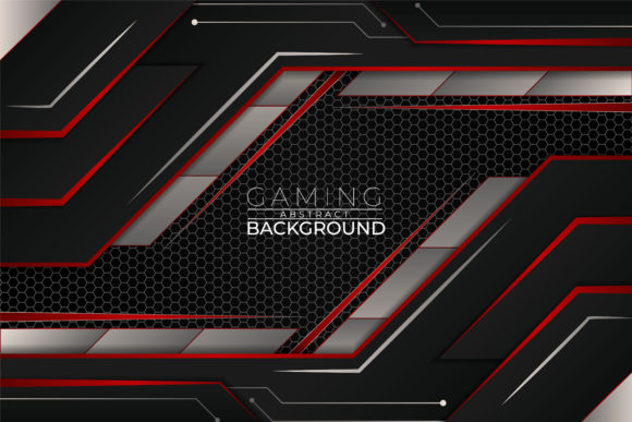 The Power and Precision of the Modern Gaming Red Concept Background
