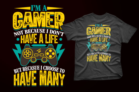 The Power and Versatility of Gaming Colorful T-Shirt Design Graphics