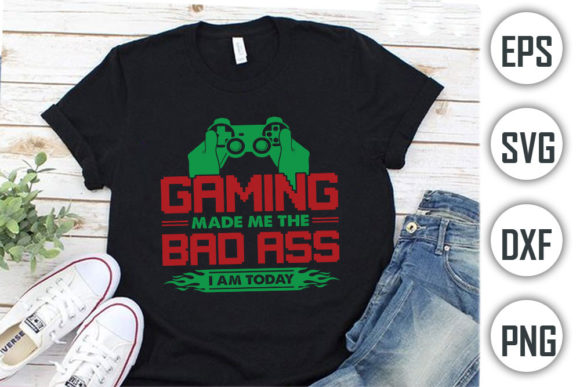 The Power of Gamer Quotes T-shirt Design, Gaming Made: From Digital Files to Physical Passion